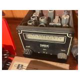 Vintage Collection of Various Electronic Tubes and Sonar Tuner