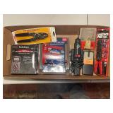 Assorted Electronics Toolkit with Multimeter, Inverter, and More