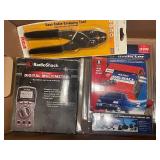 Assorted Electronics Toolkit with Multimeter, Inverter, and More