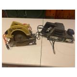 Black & Decker Circular Saw and Belt Sander Set