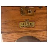 Vintage Griffin Shinmaster Shoe Shine Box with Accessories