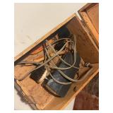 Vintage Griffin Shinmaster Shoe Shine Box with Accessories