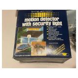 Lot of Home Improvement Items Including Motion Detector Light and Seal Covers