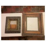 Pair of Antique Ornate Wood Picture Frames
