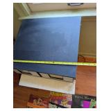 Lot of Vintage Sheet Music and VHS Tapes with Storage Cabinet