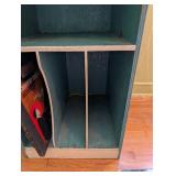 Lot of Vintage Sheet Music and VHS Tapes with Storage Cabinet