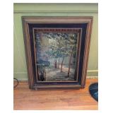 Framed Vintage Street Scene Artwork & Frames