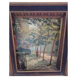 Framed Vintage Street Scene Artwork & Frames