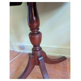 Antique Drop Leaf Side Table with Drawer