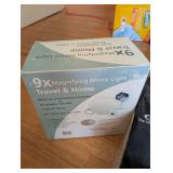 Mixed Home Grooming and Cleaning Set with Mirror Light and Accessories