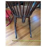 Set of 2 Wooden Chairs - Adult Windsor Rocking Chair and Child Size