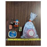 Collection of Vintage Miniature Toys and Trinkets