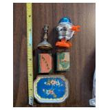 Collection of Vintage Miniature Toys and Trinkets