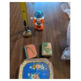 Collection of Vintage Miniature Toys and Trinkets