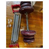 Dumbbell and Resistance Spring Set