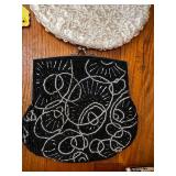 Set of 3 Beaded Evening Bags with Floral and Geometric Designs