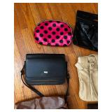 Collection of 9 Assorted Handbags and Clutches