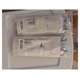 Set of 2 Sterilite 3-Drawer Plastic Storage Carts with Hanger Cascaders