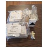 Set of 6 Starcrest Pot Sitters and AngelStar Floral Angels Figurines