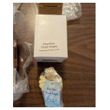 Set of 6 Starcrest Pot Sitters and AngelStar Floral Angels Figurines