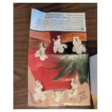 Set of 6 Starcrest Pot Sitters and AngelStar Floral Angels Figurines