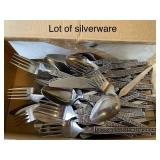 Lot of Silverware - United Silver Co Stainless Japan Cutlery Set