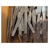 Lot of Silverware - United Silver Co Stainless Japan Cutlery Set