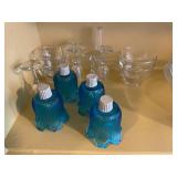 Assorted Kitchenware Lot Including Glassware and Serving Trays