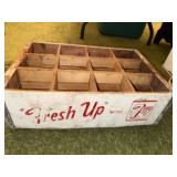 Vintage Wooden Crates Collection: Pepsi, Scotch Whisky, and 7 Up