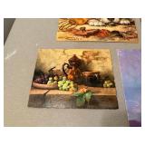 Collection of 4 Framed and Unframed Art Prints