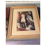 Collection of 4 Framed and Unframed Art Prints