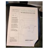 Kathy Ireland Recumbent Exercise Cycle with Mini Stepper Master