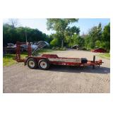 2014 Felling 14' Tandem Axle Equipment Trailer