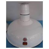 18" DIAMETER VINTAGE APPLETON LIGHTS