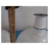 18" DIAMETER VINTAGE APPLETON LIGHTS