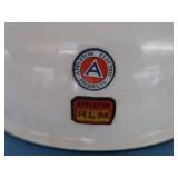 18" DIAMETER VINTAGE APPLETON LIGHTS