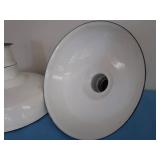 18" DIAMETER VINTAGE APPLETON LIGHTS