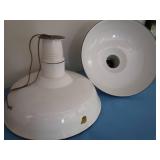 18" DIAMETER VINTAGE APPLETON LIGHTS