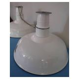 18" DIAMETER VINTAGE APPLETON LIGHTS