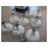 18" DIAMETER VINTAGE APPLETON LIGHTS