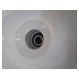 18" DIAMETER VINTAGE APPLETON LIGHTS