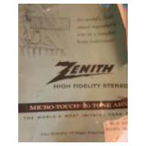 ZENITH HI FI 6 SPEAKER STEREOPHONIC SOLID STATE RECORD PLAYER