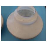 2 PENDANT LIGHT GLOBES