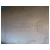 2 PENDULUM GLOBE LIGHTS