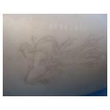 2 PENDULUM GLOBE LIGHTS