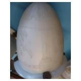 2 PENDULUM GLOBE LIGHTS