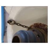 2 PENDULUM GLOBE LIGHTS