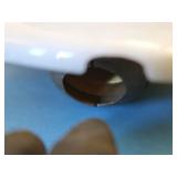 2 PENDULUM GLOBE LIGHTS