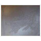 2 PENDULUM GLOBE LIGHTS