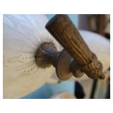 2 PENDULUM GLOBE LIGHTS